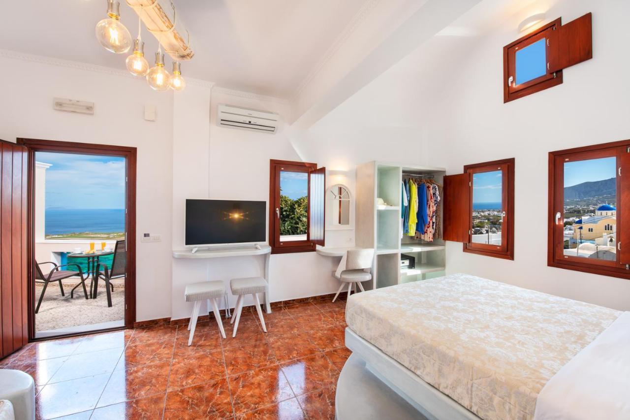 Nectarios Villa - Studios & Suites Adults Only Тира Экстерьер фото